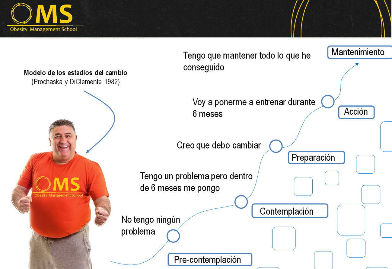 La entrevista motivacional en el tratamiento de la obesidad.