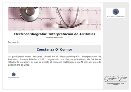 Certificado Final de Asistencia