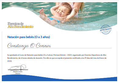 Certificado Final de Aprobación