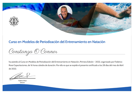 Certificado Final de Asistencia
