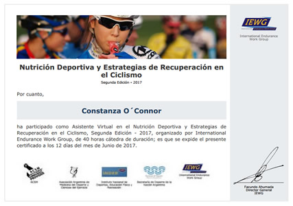 Certificado Final de Asistencia
