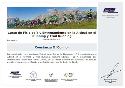 Certificado Final de Asistencia