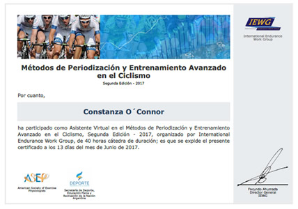 Certificado Final de Aprobación