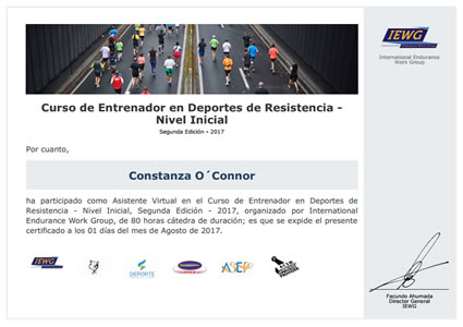 Certificado Final de Asistencia