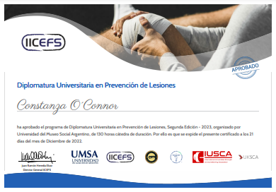 Certificado Final de Aprobación